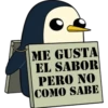 ME GUSTA
EL SABOR
PERO NO
COMO SABE