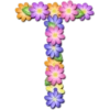 Abecedario de flores 16
