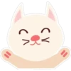 White kitty 12