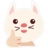 White kitty 13