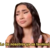 Lo de nosotros ya se terminó