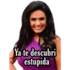 Ya te descubri
estupida