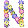 Abecedario de flores 20