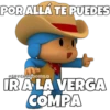 POR ALLÁ TE PUEDES
@SOYCHOOGOMILO
IR A LA VERGA
COMPA
