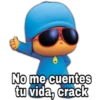 No me cuentes
tu vida, crack