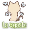 La cagaste