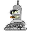 NO QUIERO
ESCUCHAR MÁS