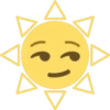 Sun emoji 18