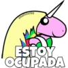@ballolet88
ESTOY
OCUPADA