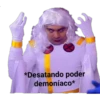 *Desatando poder demoníaco*