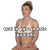 Qué le pasa a este
igualado