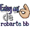 Estoy asi
de
robarte bb