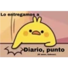 Lo entregamos a
>Diario, punto
(El amor, baboso).