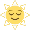 Sun emoji 25