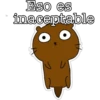 Eso es
inaceptable
