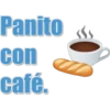 Panito con café.