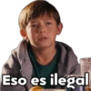 Eso es ilegal