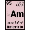 95
(243)
3,4,5,6
Am
11,7
(Rn)5f 6a®7s2
Americio