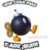 UNA COSA/MAS
*papitafrita
YARE BUM!
