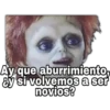 Ay que aburrimiento, ¿y si volvemos a ser novios?