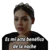 Es mi acto benéfico de la noche