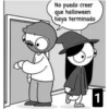 No puedo creer
que halloween
haya terminado
1