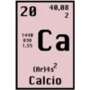20
40,08
2
Ca
1440
838
1,55
(Ar)4s²
Calcio
