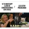 VI TU WHATSAPP
LLENO DE
CONVERSACIONES
CON CHICAS
LES ESTOY
PREDICANDO
POETAPENTECOSTAL