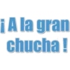 ¡A la gran chucha!