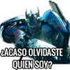 ACASO OLVIDASTE
QUIEN SOY?