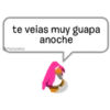 te veias muy guapa
anoche
@Yosoyteba