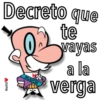 Decreto que
te
vayas
a la
verga
Madrid
MAYOR
SIME