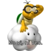 No vi, ni veo.