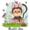 Monkey & frogs 8