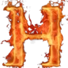 Огненные буквы 6