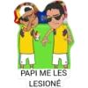 PAPI ME LES
LESIONÉ