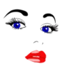Woman face 6