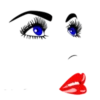 Woman face 7
