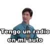 Tengo un radio
en mi auto