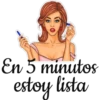 En 5 minutos
estoy lista