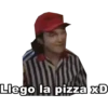 Llego la pizza XD