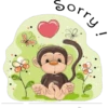 Monkey & frogs 13