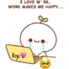 I LOVE WORK...
WORK MAKES ME HAPPY.......
Krys