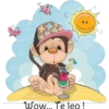 Monkey & frogs 15
