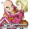 Tu todo emocionado
por tener la casa sola
