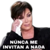 NÚNCA ME
INVITAN A NADA