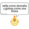 bella como doncella
y golosa como una
Diosa
@Yosoyteba