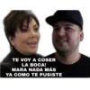 TE VOY A COSER
LA BOCA!
MARA NADA MÁS
YA COMO TE PUSISTE