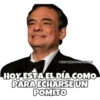 HOY ESTA EL DÍA.COMO PARA ECHARSE UN POMITO