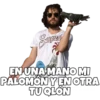 EN UNA MANO MI PALOMON Y EN OTRA TU QLÓN @SoyChooqomilq